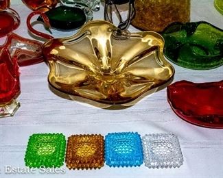 Vintage Glassware = Viking - Blenko - More!