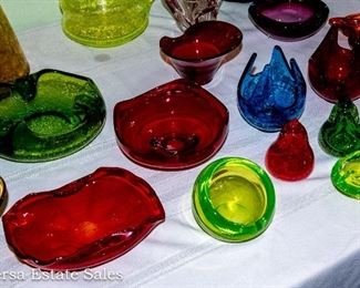 Vintage Glassware = Viking - Blenko - More!