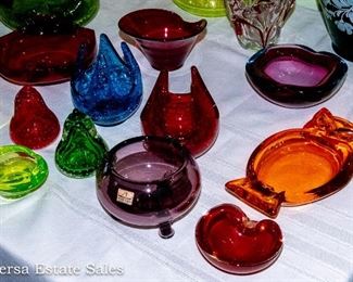 Vintage Glassware = Viking - Blenko - More!