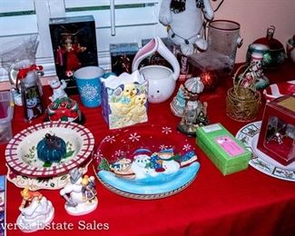 Tables of Ceramics / Glassware