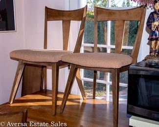 Heywood Wakefield MCM Dining Chairs and Table