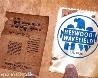 Heywood Wakefield MCM Dining Chairs and Table