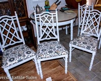 Faux Bamboo Dinette Set