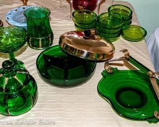 Vintage Early American Pressed Glass - EAPG