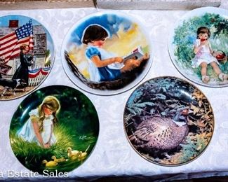 Collector Plates - including Elvis