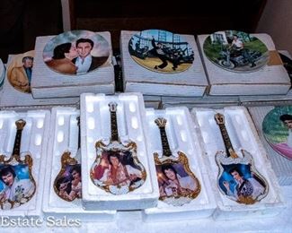 Collector Plates - including Elvis