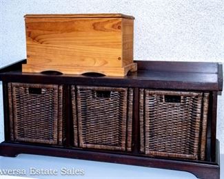 Wicker Cabinet