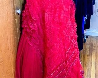 vintage PROM dress