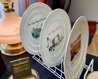 Set of vintage Alabama Power “Oldtimers Reunion” commemorative plates