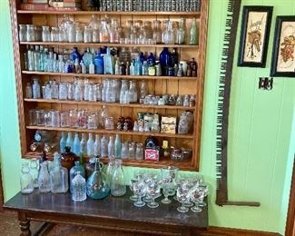 Antique bottle collection. Many from Alabama