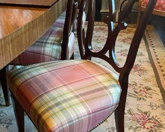 Set of 8 Ribbon-Back Dining Chairs