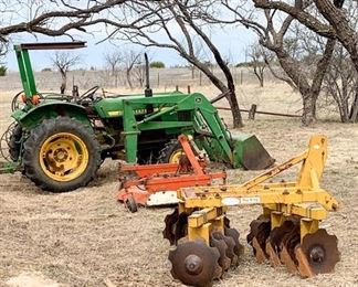 John Deere tractor & tractor implements