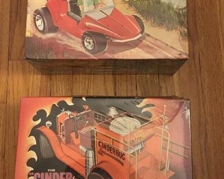 $90 Each - 1970s model kits still sealed from the store