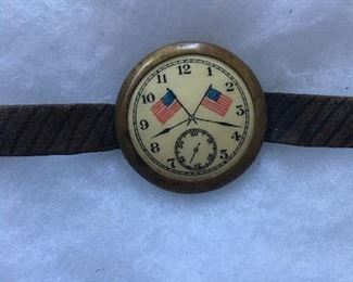 $125 - Rare 1910-20 tin child’s watch