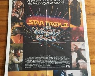 $50 - Original Star Trek movie poster in very good condition 