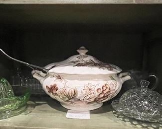 Harvest Time by Johnson Bros. China Soup Taurine. Other pieces of this pattern are also available.