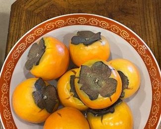 Bowl of Decorative Fruit