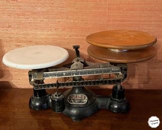 Antique scales