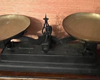 Antique scales