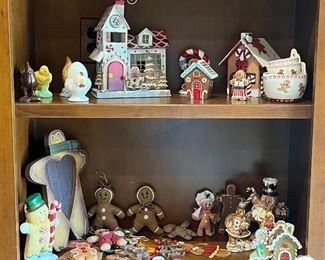 Gingerbread houses and people