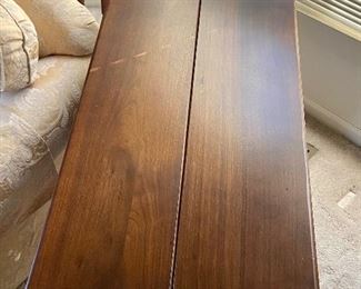 BUT IT NOW! $400. Spanish Baroque Wrought Iron, Carved Console Table with Fold Out Leaves 