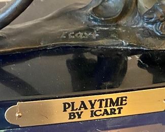 'Playtime' by Icart, reproduction