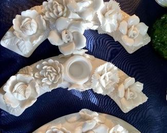 Ardalt Lenwile Porcelain Candleholders 