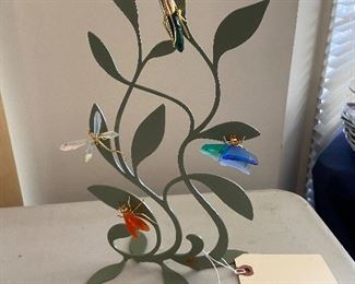 Leaf sculpture with Insects; Daniel Swarovsky