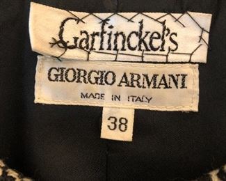 Vintage Armani suit