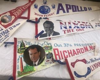 Apollo II, Nixon, Johnson pennants
