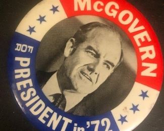 McGovern Campaign button