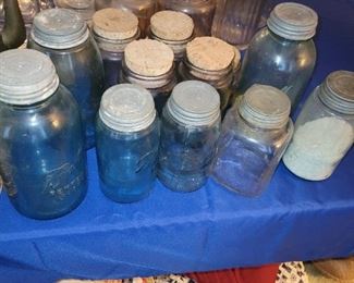 Antique Mason jars these area a special find