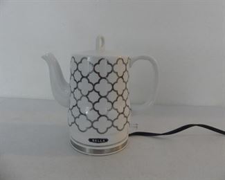 Bella Electric Ceramic 1.2 Liter Tea Kettle 