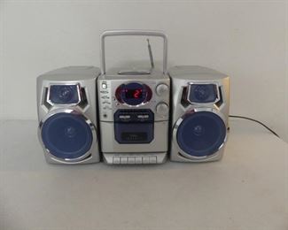 Durabrand BoomBox - AM/FM, CD & Cassette Player Model #CD-1493