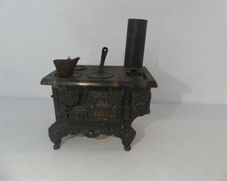 Miniature Cast Iron Eagle Brand Stove