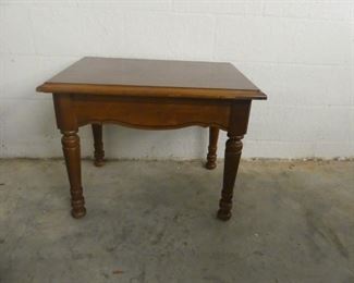 Vintage MCM Mersman Solid Wood End Table