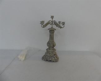 Vintage Metal 5 Branch Candelabra