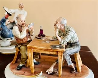 Capodimonte figural sculpture by Giuseppe Cappe