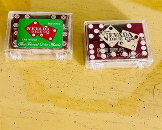 Two boxes Nevada Dice Co.
