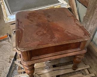 End table barn find