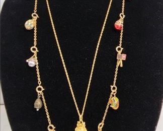 Joan Rivers Charm Necklaces