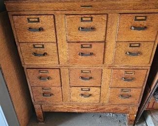 Library Bureau Solemakers Antique
Card Catalogue I. Amazing condition 