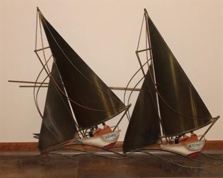 C. Jere Regatta Sailboats Aussie & Yanks