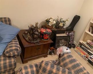 Pair of Walnut End Tables