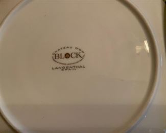 Block China ser. for 12 - Lagenthal - good condition 