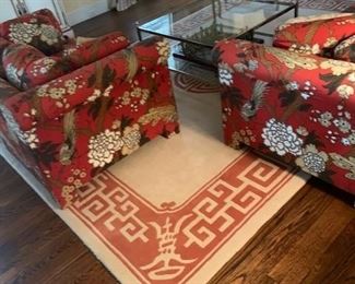 Wool Rug - 8ft x 10 ft - clean no lable