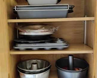 vintage and new bakeware