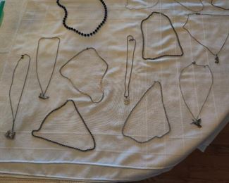 vintage and costume necklaces