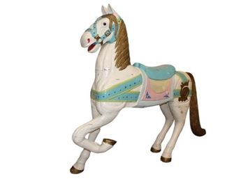 
Lot 519
Hand painted Carousel style horse
