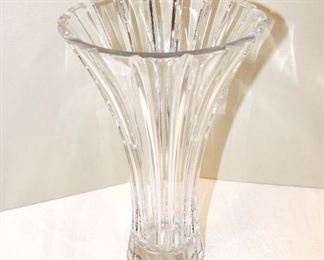 
Lot 695
Waterford leaded crystal fluted vase
